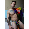 Breedwell String Pure Pride Noir-Rainbow